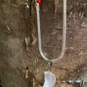 Healing Crystal Quartz Moon/ Cuarzo Cristal Roca